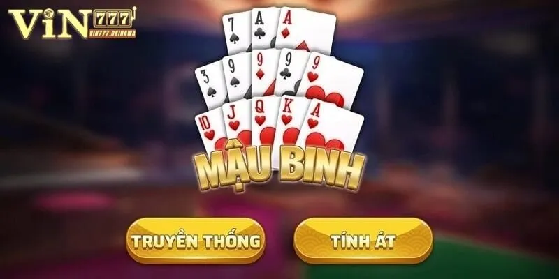 Mậu Binh Sảnh Rồng - Tìm Hiểu Sức Mạnh Bài Tại Vin777 1 Mậu binh sảnh rồng là tổ hợp bài hiếm và siêu giá trị